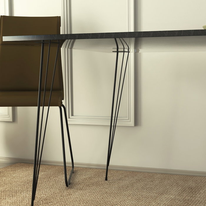Hanah Home Sandalf Square - Royal Blanco y Negro